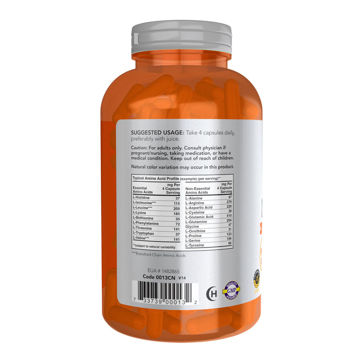 Now Foods Sports, Amino Complete, 360 Veg Capsules