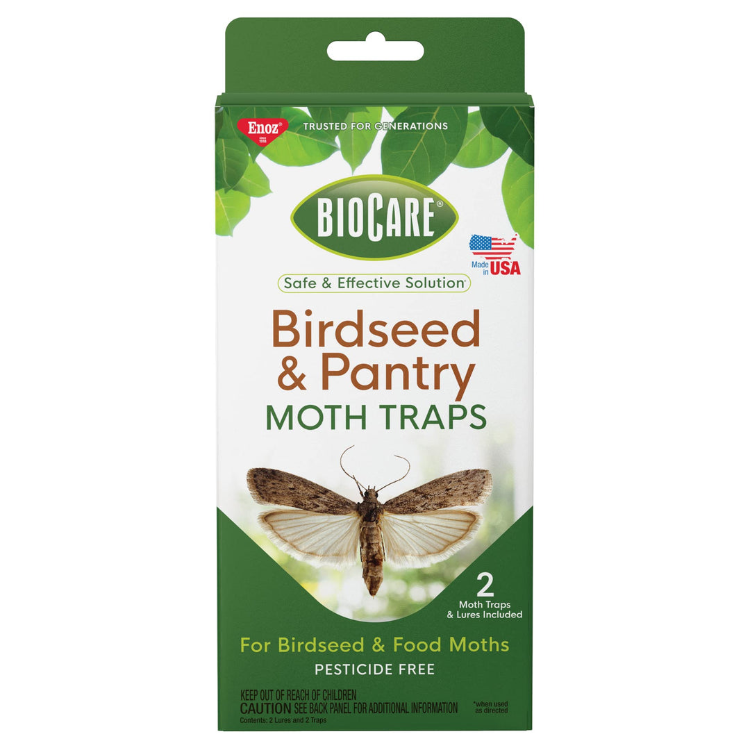 BioCare Birdseed &amp; Pantry Moth Traps, Attracts and Kills Birdseed &amp; Pantry Moths, Non-Toxic, Pack of 2