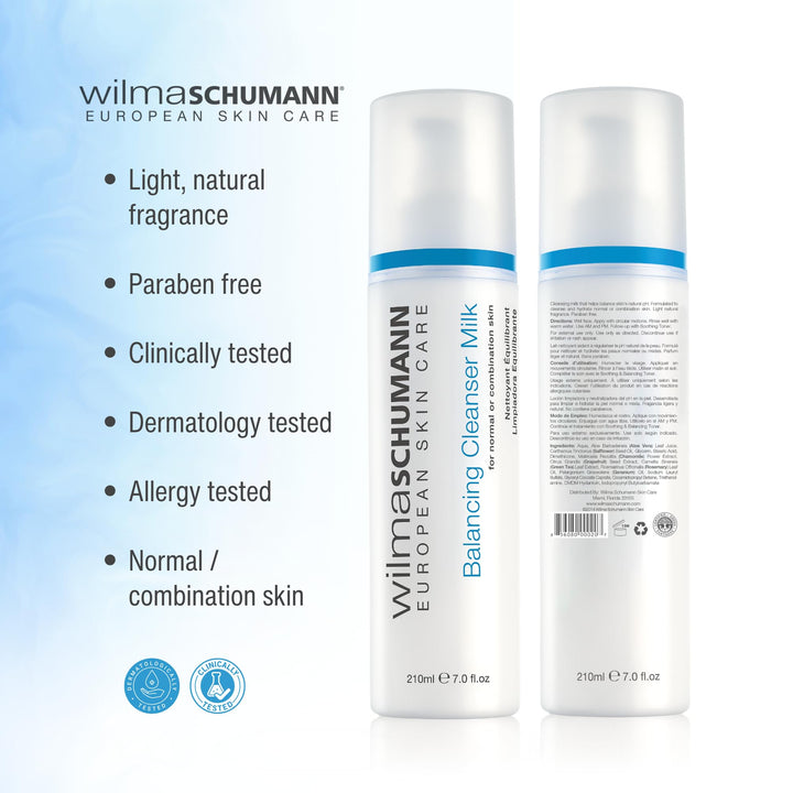 Wilma Schumann Soothing Cleanser Milk , 7oz (210 ml)