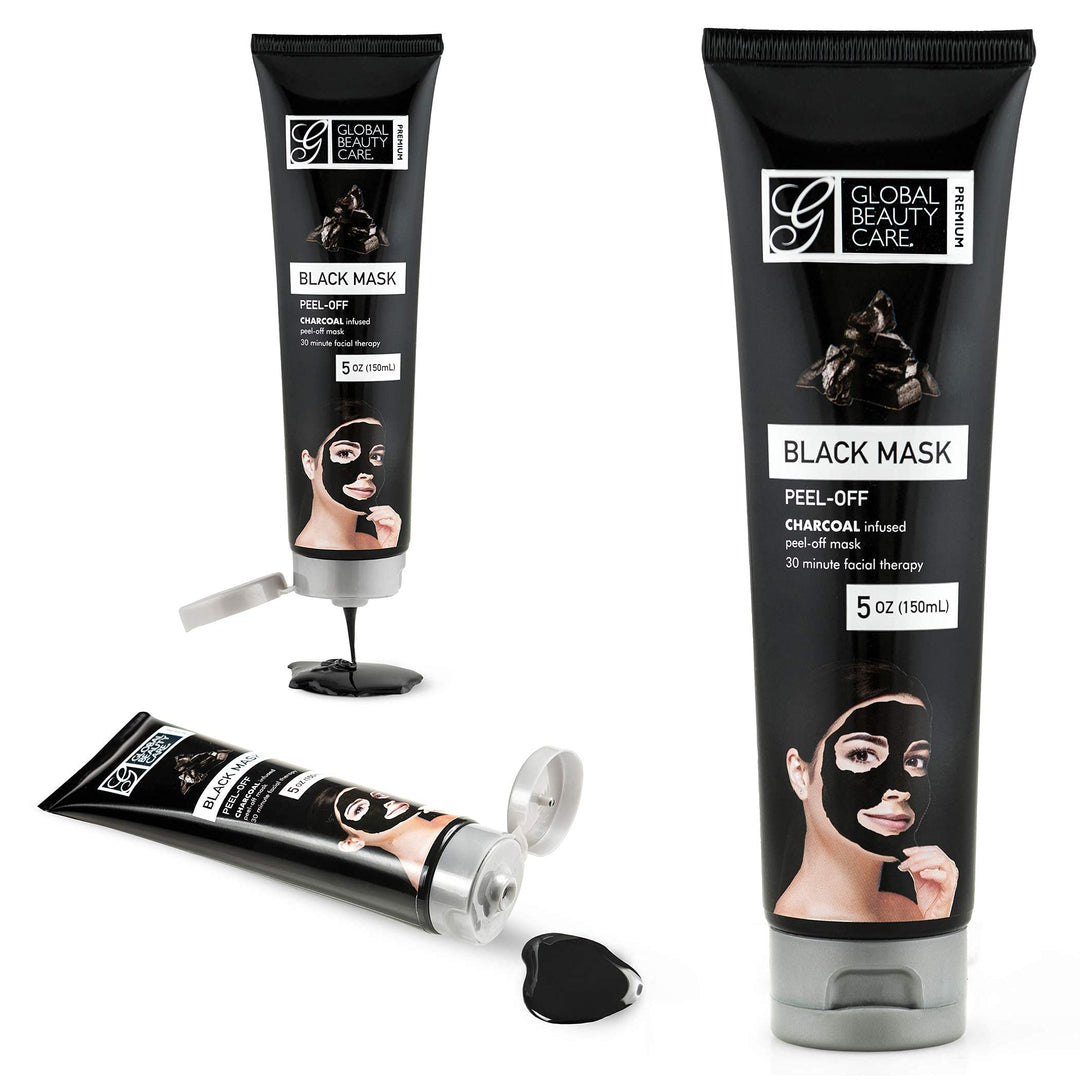 Black Mask: Charcoal Infused Peel-Off Mask, 5 oz
