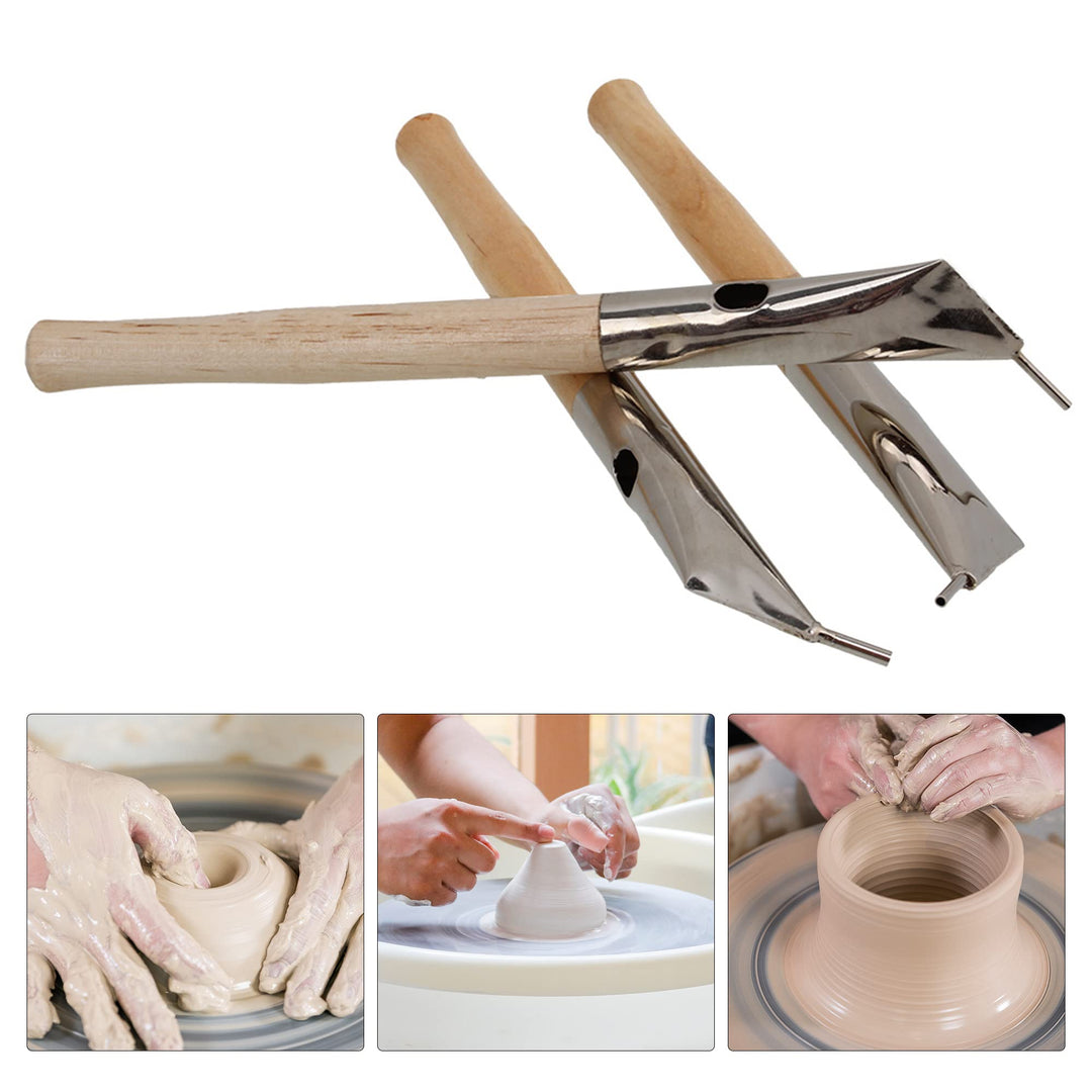 Pottery Batik Printing Pen for Painting Drawing on Fabric Cloth Clay Tool Pack of 3