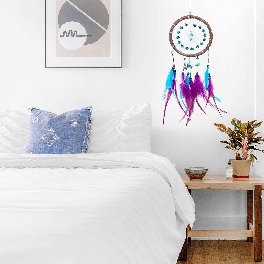 AWAYTR Dream Catcher Wall Decor - Feather Dream Catcher