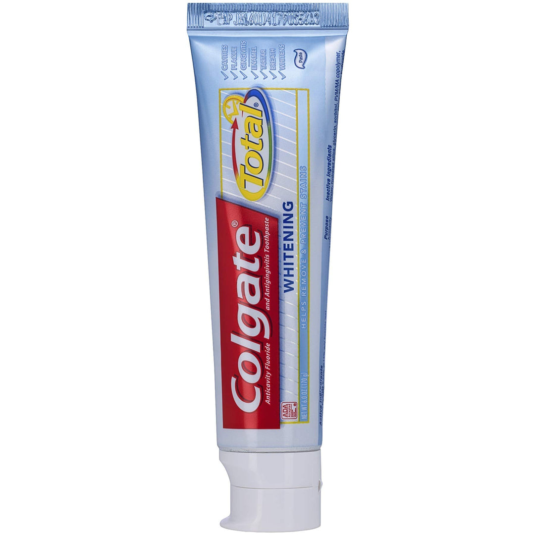 Colgate Total Whitening Toothpaste Twin Pack, 12-Ounce