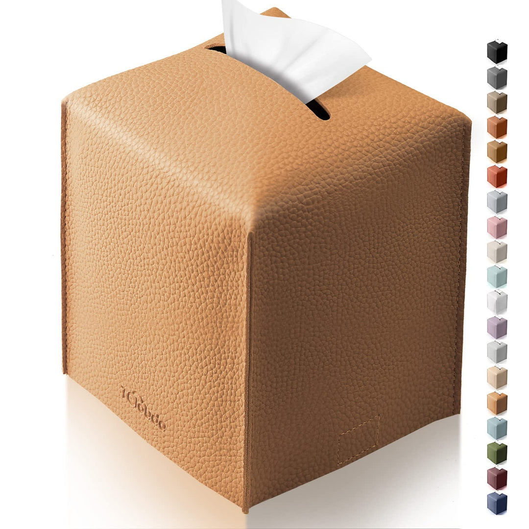 Tissue Box Cover, Tclouda, Modern PU Leather Square Tis
