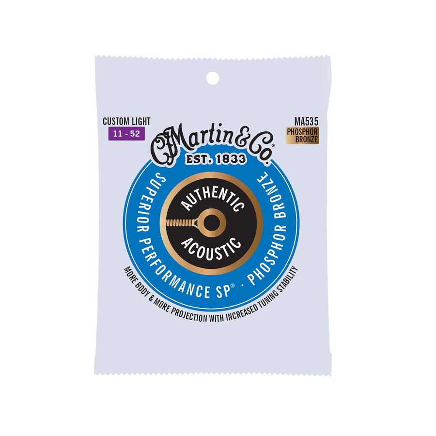 Martin Authentic Acoustic Guitar Strings - Superior Per