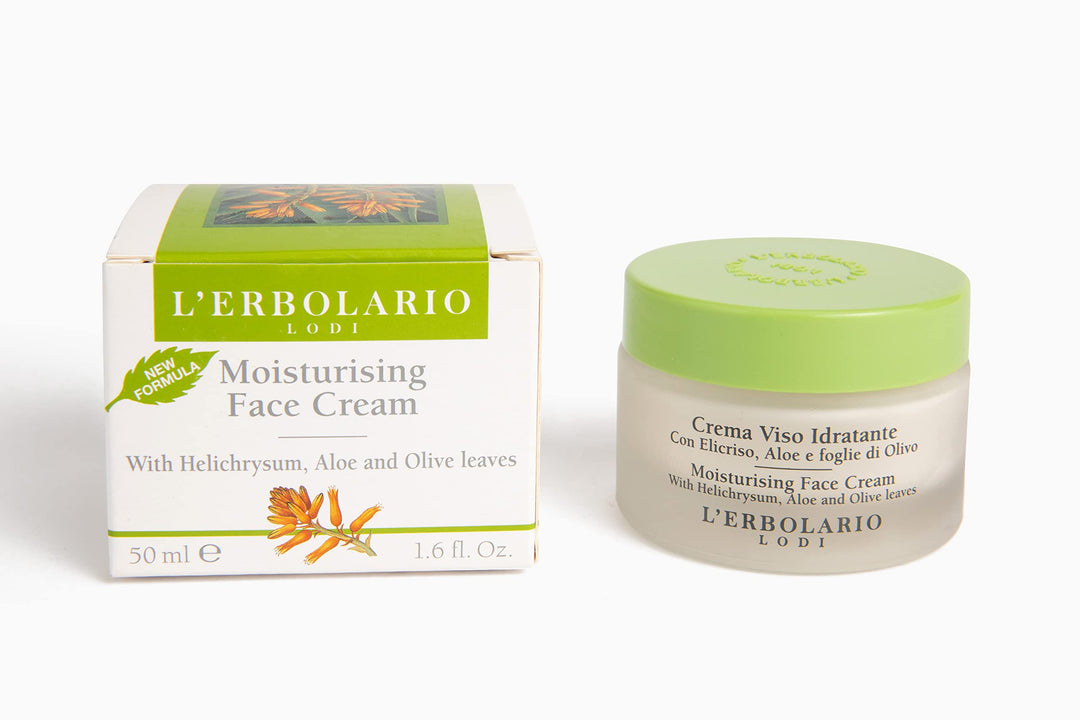 Moisturizing Cream with Everlasting and Aloe by L&#39;Erbolario Lodi by L&#39;Erbolario Lodi