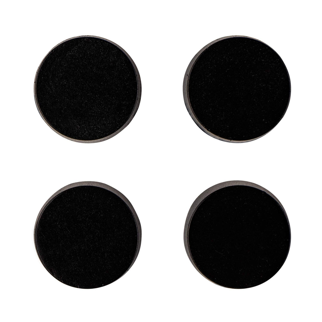 Isolate It: Sorbothane Vibration Isolation Circular Disc Pad 0.5 Thick 1.5 Dia. 50 Duro - 4 Pack