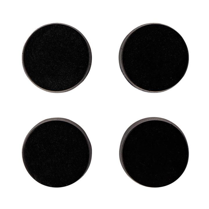 Isolate It: Sorbothane Vibration Isolation Circular Disc Pad 0.5 Thick 1.5 Dia. 50 Duro - 4 Pack