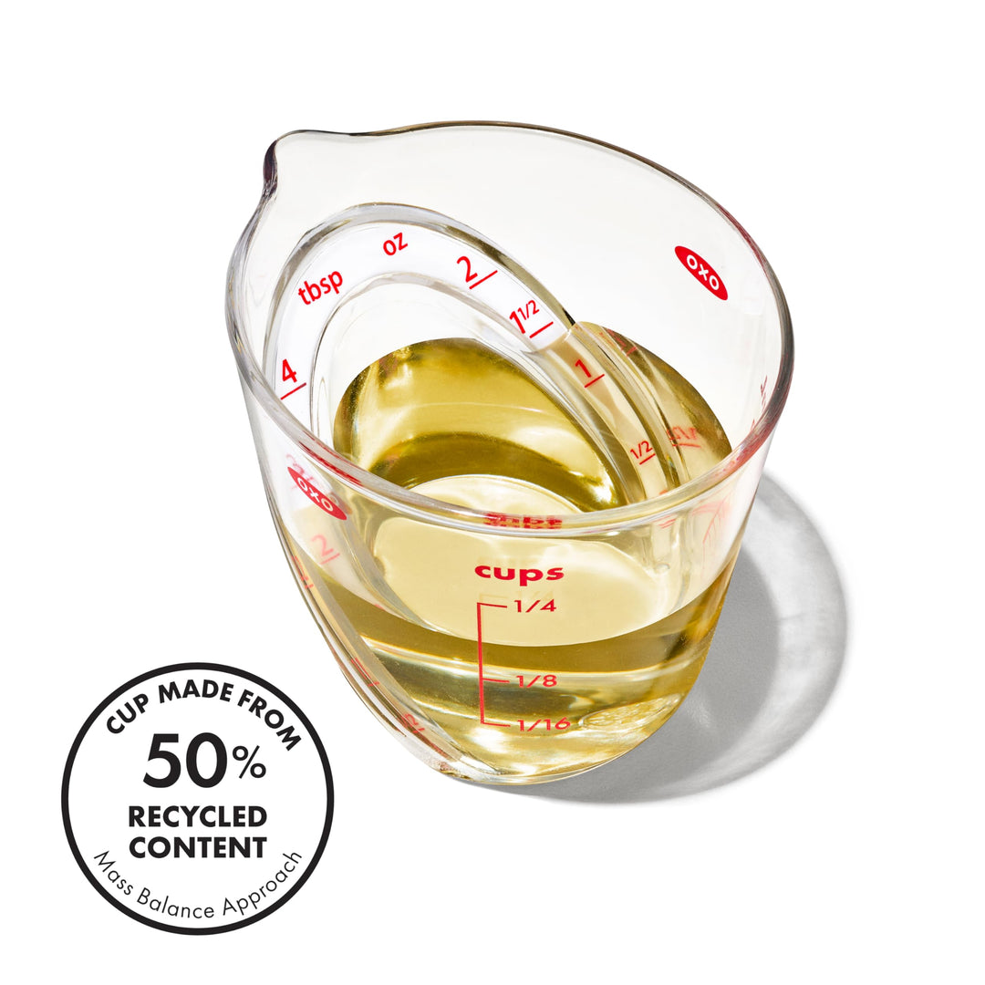 Good Grips Mini Angled Measuring Cup, 2 Oz capacity