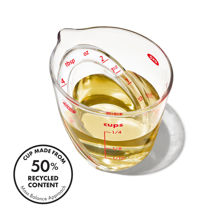 Good Grips Mini Angled Measuring Cup, 2 Oz capacity