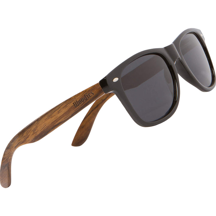 Woodies Walnut Wood Sunglasses with Dark Polarized Lens