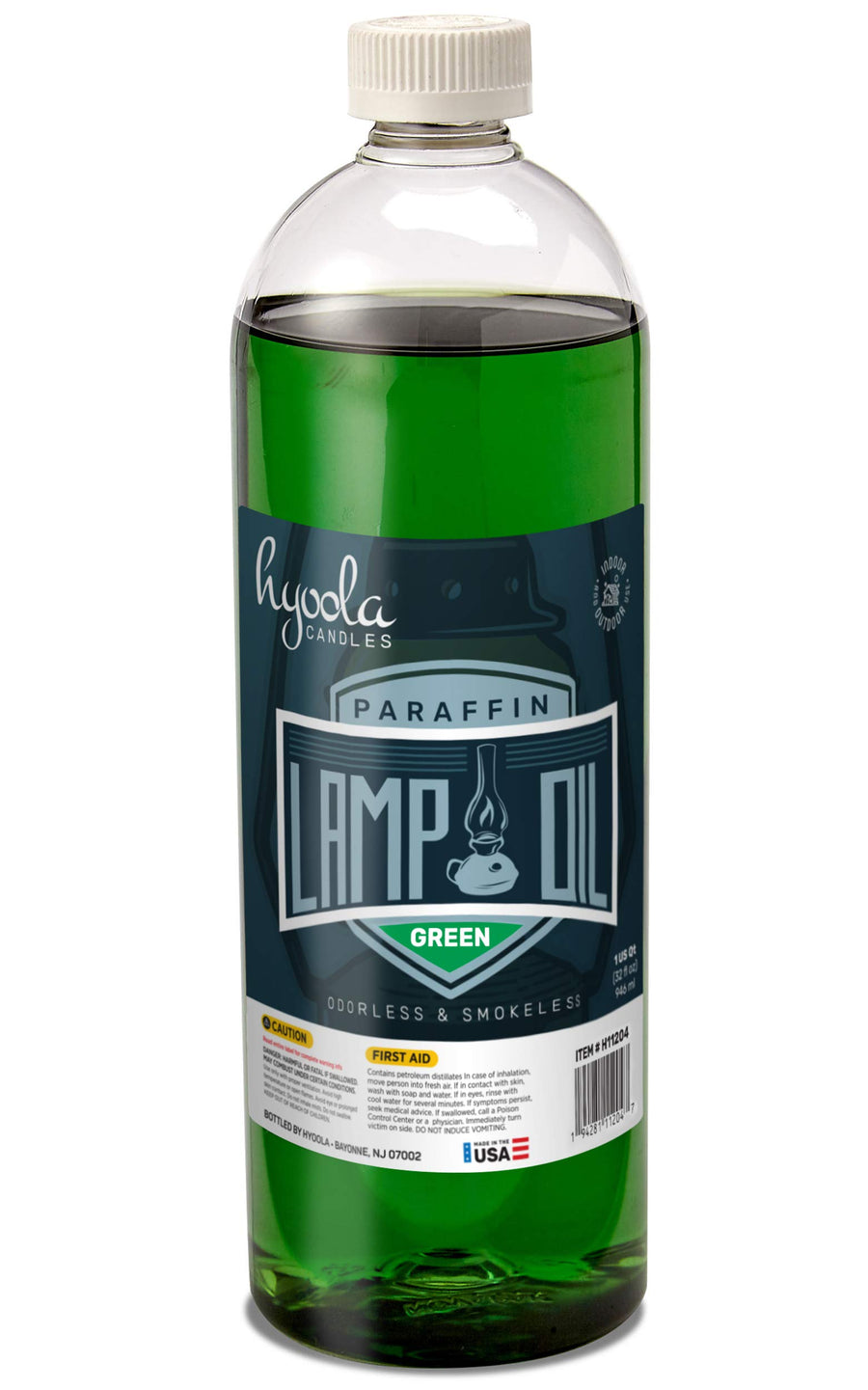 Candles Liquid Paraffin Lamp Oil - Green Smokeless, Odorless, Ultra Clean Burning Fuel for Indoor and Outdoor Use - Highest Purity Available - 32oz