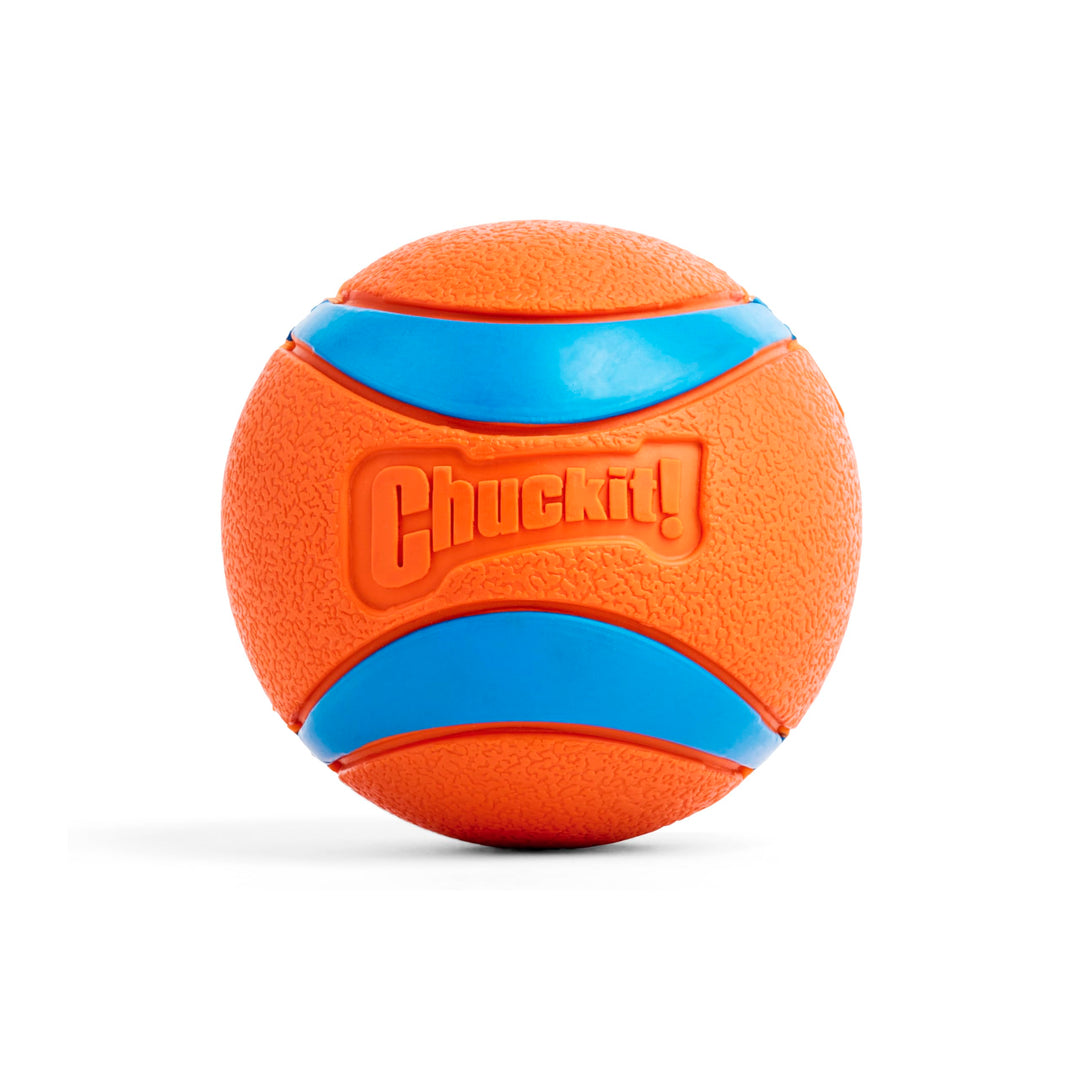 Ultra Ball Dog Toy - Size XXL - For Dogs 100+ lbs - Made from Durable Rubber - Super Bouncy - Floats in Water - 4-inch Diameter - Pack of 1