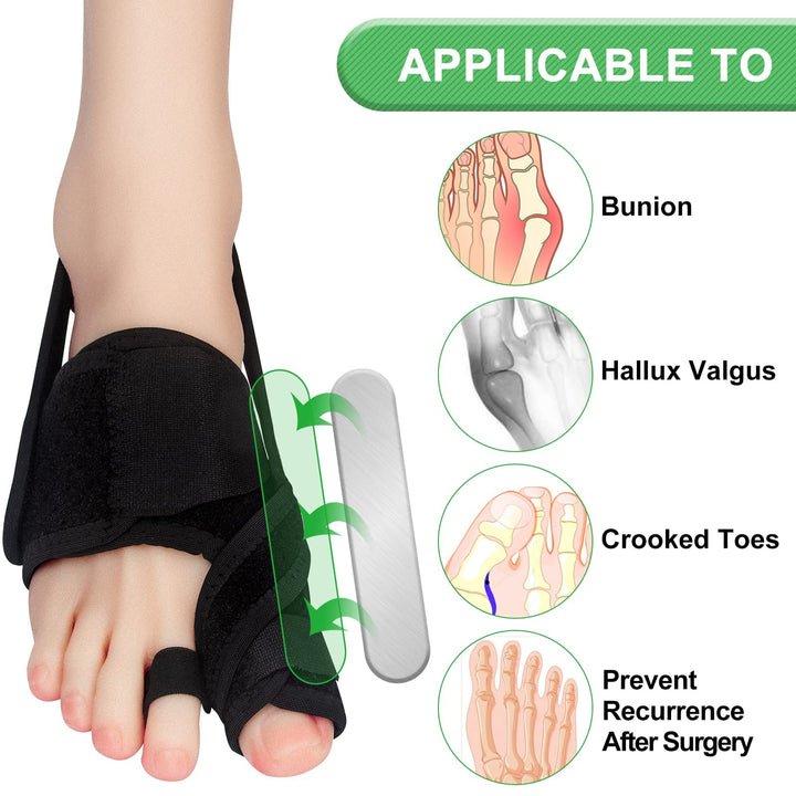 EDNYZAKRN Bunion Corrector, Orthopedic Bunion Splint, B