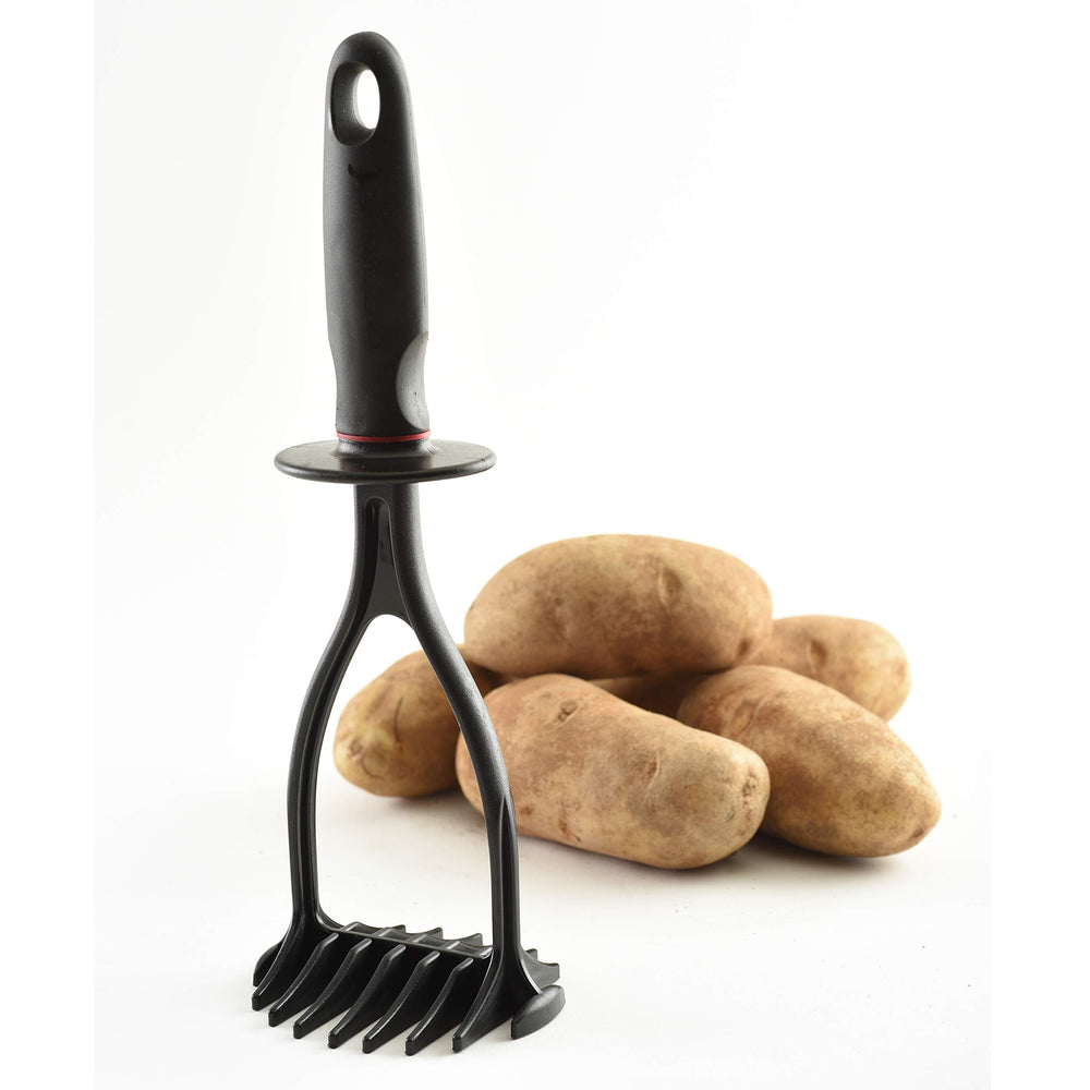 Norpro Black Nylon 11 Inch Potato Masher, 3.75 x 3.5 x 