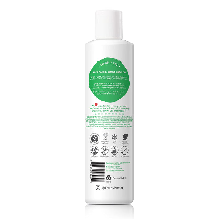 2-in-1 Kids Shampoo &amp; Conditioner, Toxin-Free, Hypoallergenic, Tear-free Shampoo &amp; Conditioner for Kids, Watermelon (8.5oz)