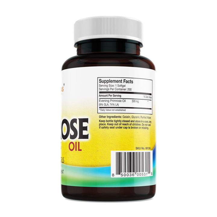 GMP Vitas Evening Primrose Oil-Maintain Smooth-Healthy Looking Skin-Supports hormonal Balance-Supports hormonal Balance (1)