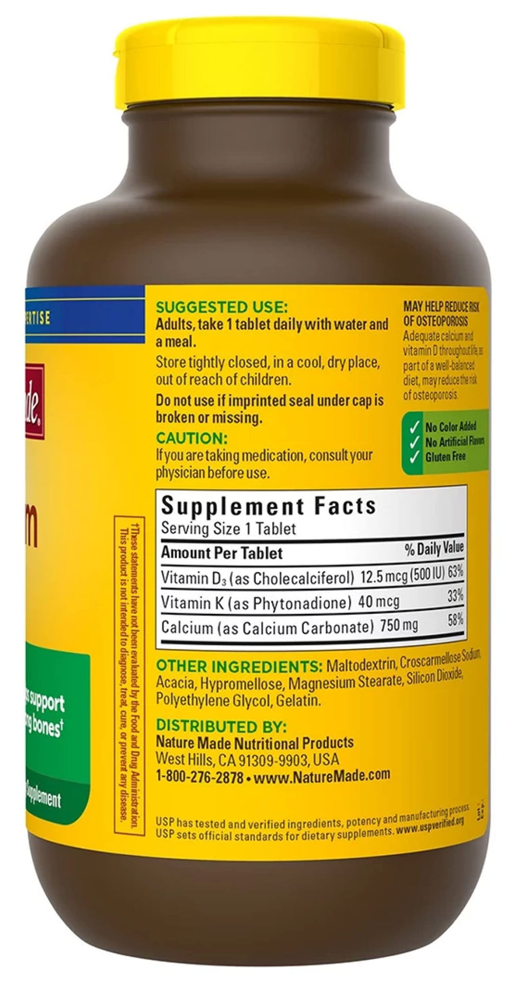 Calcium 300 Tablets 750 MG with D3&amp;K