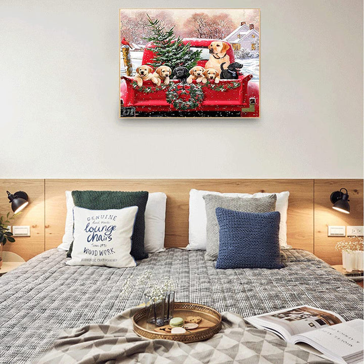 Kimily DIY Paint by Numbers for Adults Kids Christmas T