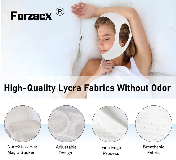 Chin Strap for Cpap Users Anti Snoring Devices - Forzac