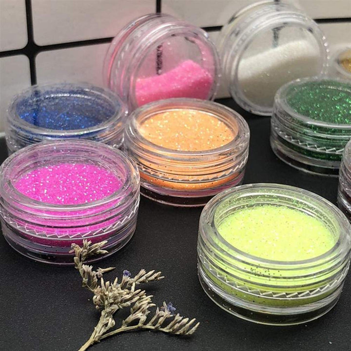 AKOAK 50 Pcs Portable 5g Plastic Transparent Vial Cosmetic Empty Bottle, Eye Shadow Lipstick Container