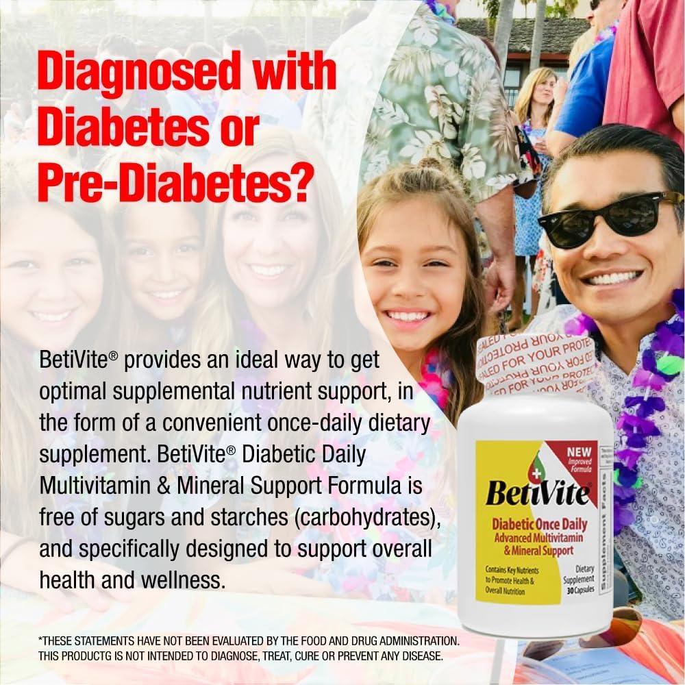 Multi Vitamins Support Healthy Nerve Function &amp; Eye Health, Contains ALA, Lycopene and Lutein to promote overall health, 30 Day Supply