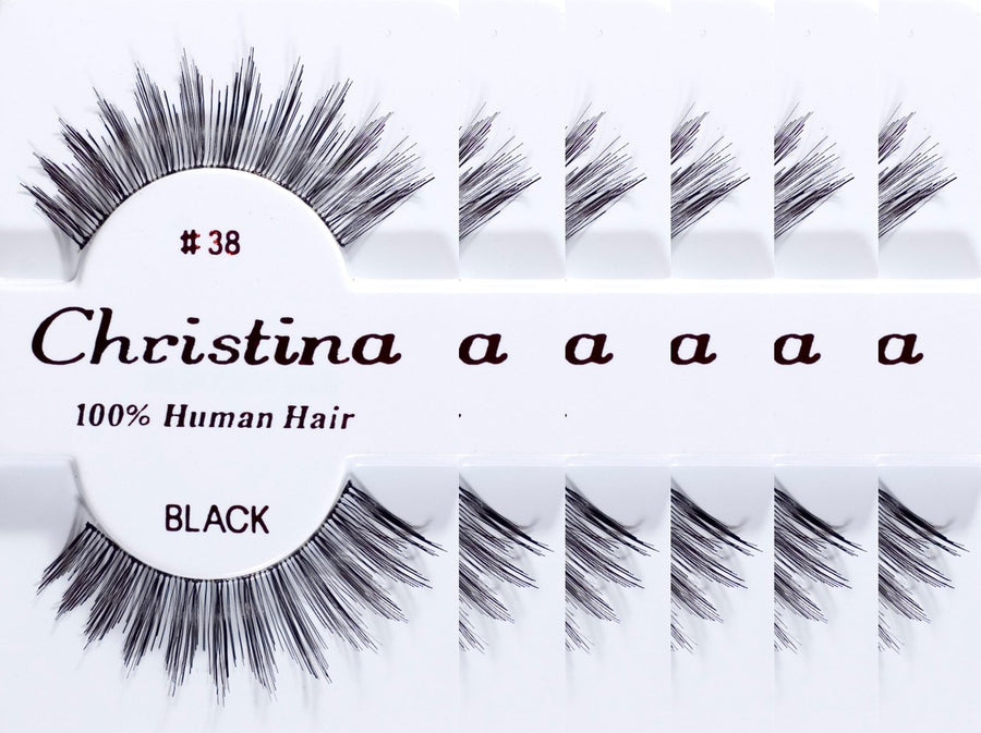 6packs Eyelashes - #38 ()