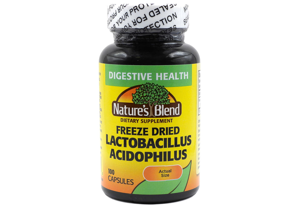 Freeze Dried Lactobacillus Acidophilus 100 Caps