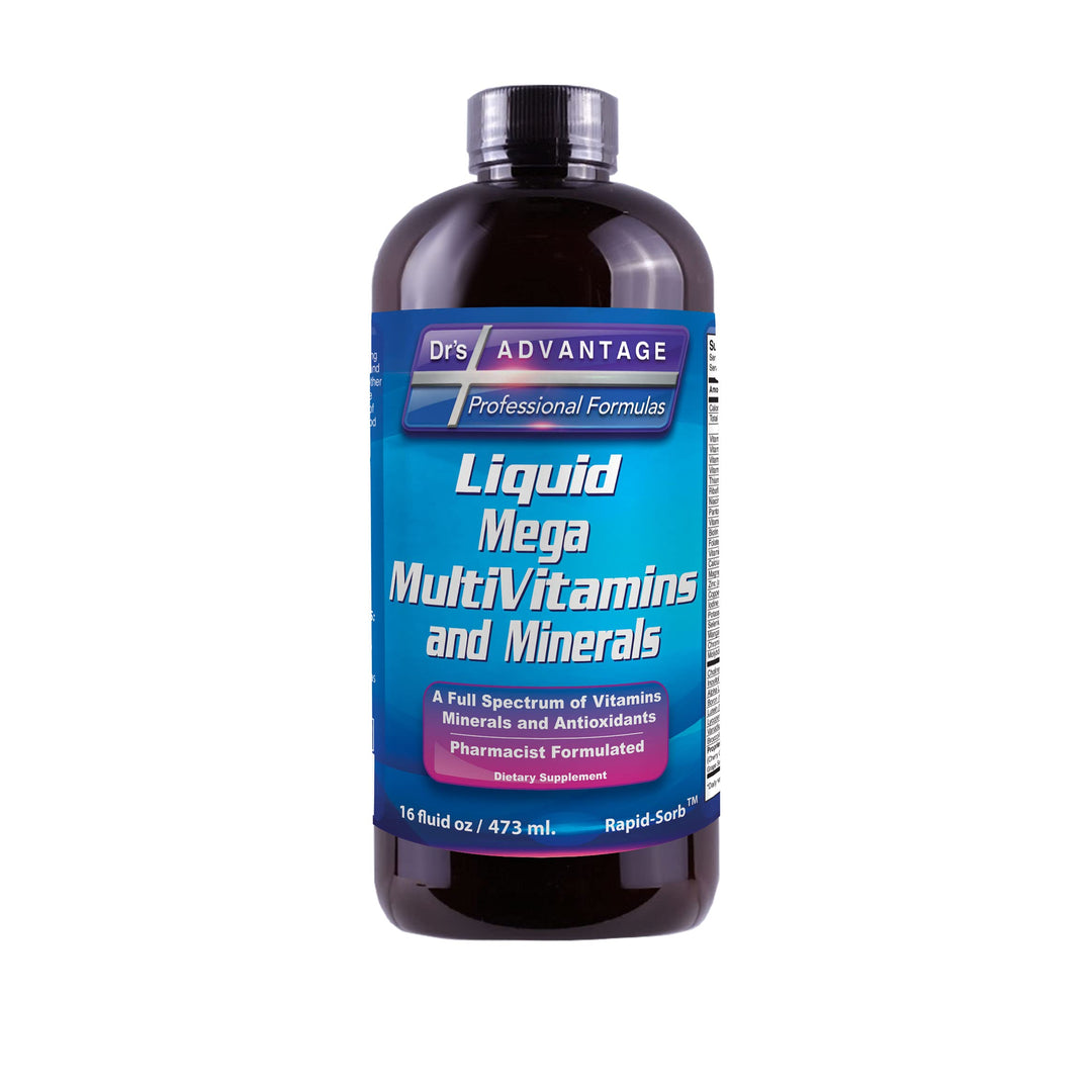 - Liquid Mega MultiVitamins &amp; Minerals 16oz. [Health and Beauty]