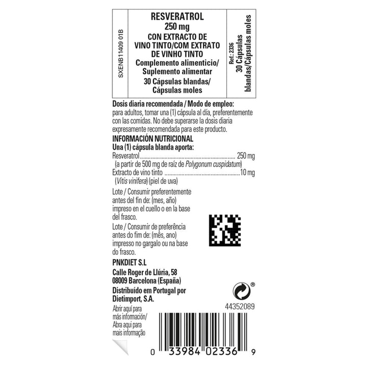 Solgar Resveratrol with Red Wine Extract, 250 mg, 30 Softgels - Antioxidant Protection - Immune Support - Red Wine Polyphenol - Non-GMO, Gluten Free, Dairy Free - 30 Servings