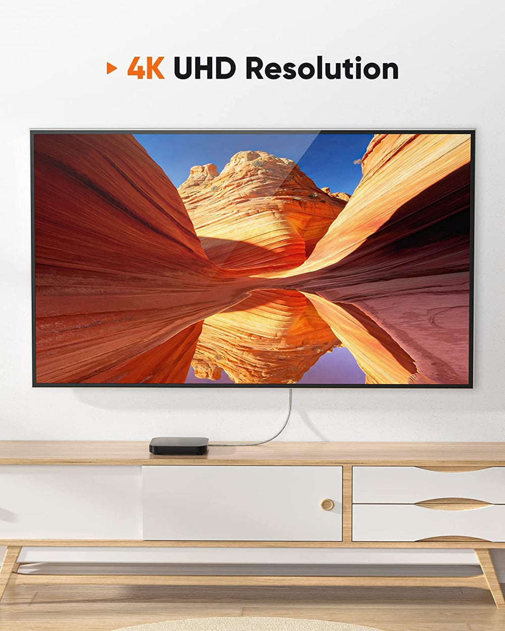 CableCreation Ultra Thin 3ft 4K HDMI Cable Male to Male