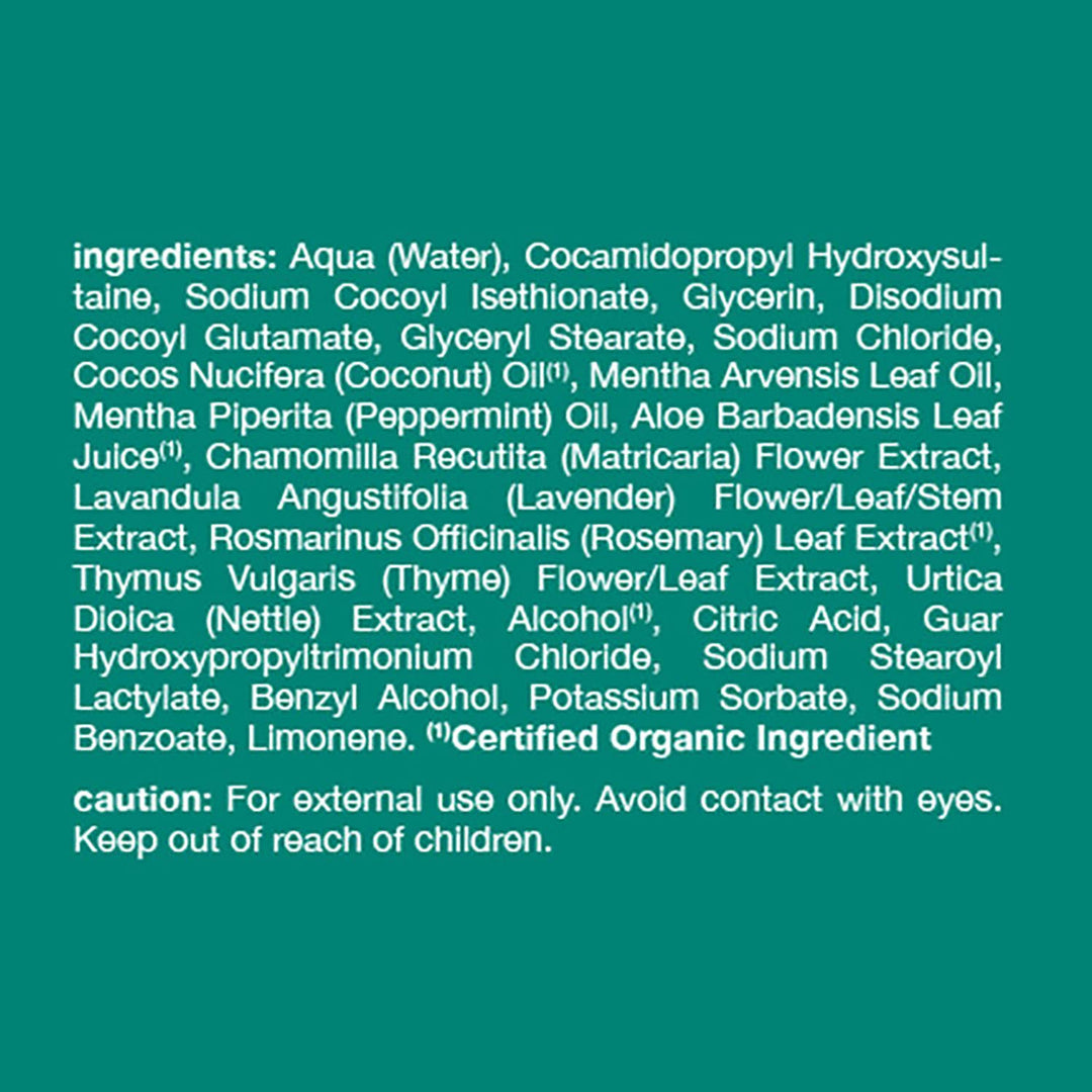 Bath And Shower Gel, Sparkling Mint, 32-Ounce Bottle