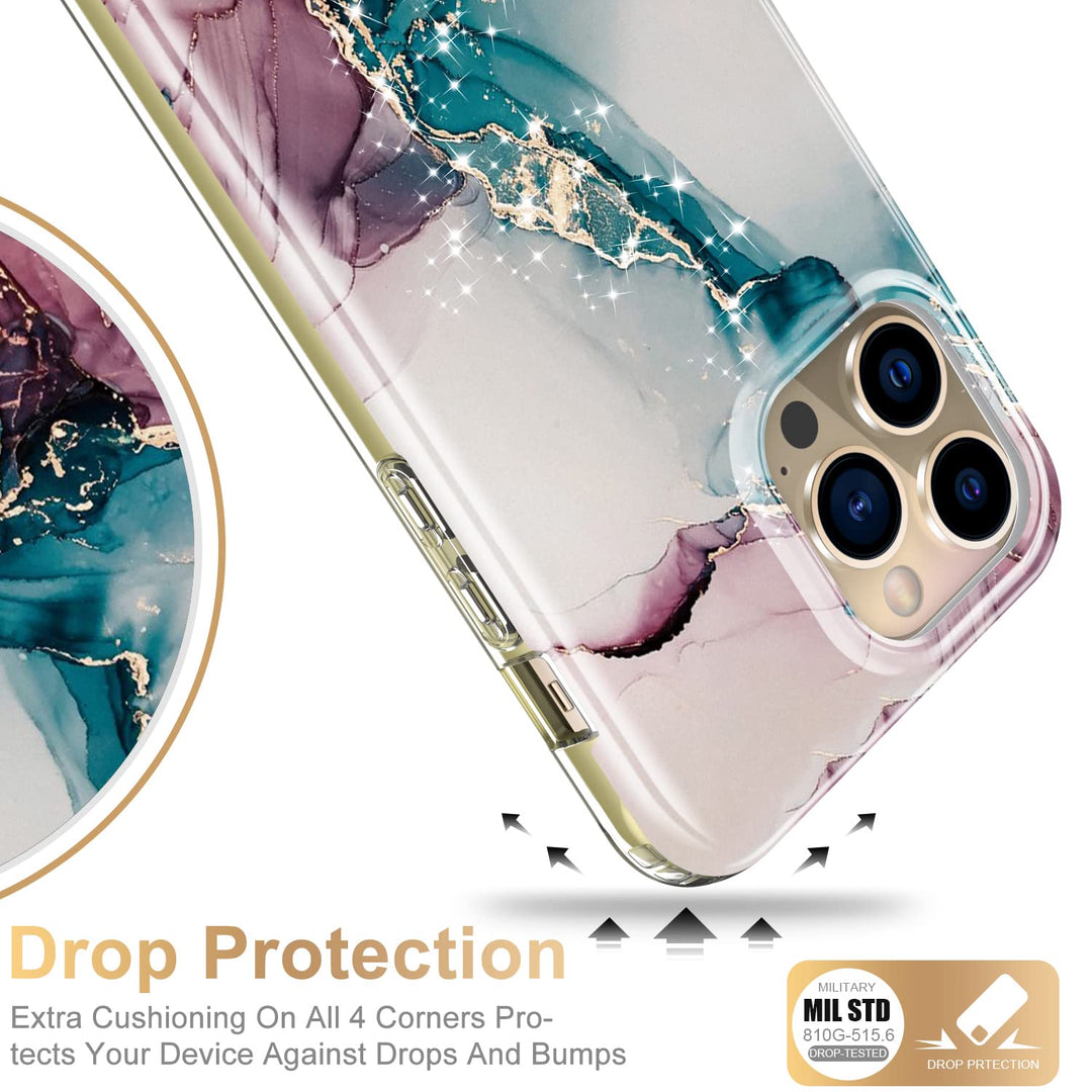 Esdot for iPhone 13 Pro Max Case with Built-in Screen P