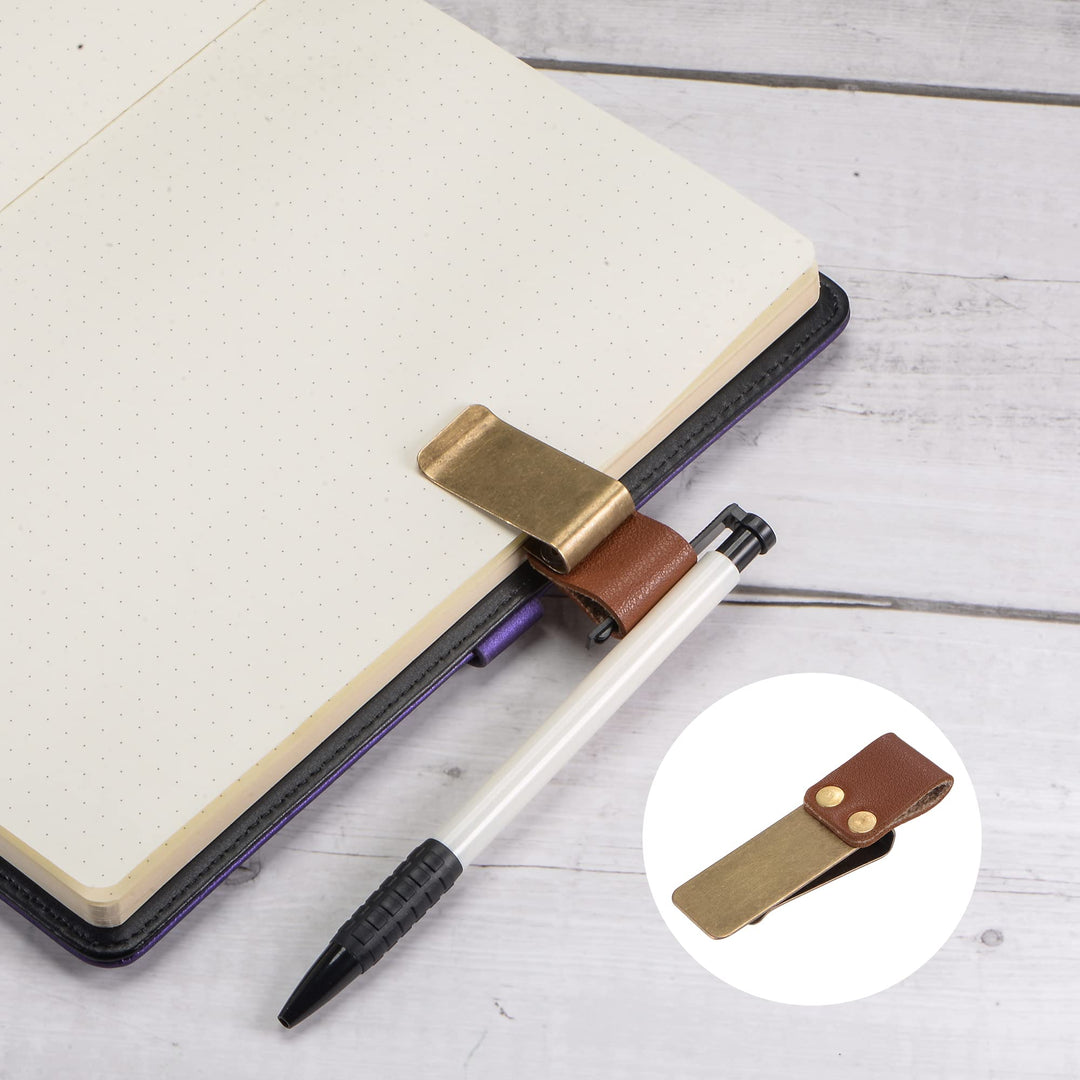 MECCANIXITY 50mm Stainless Steel Clip with PU Leather P