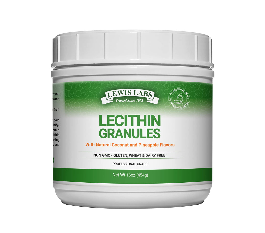 Lecithin Granules Supplement | Natural Soy Lecithin Powder is an Excellent Source of Phosphatidyl Choline | Lactation Support, Immune Function &amp; Support Brain Health, 16 oz