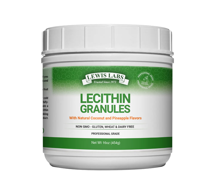 Lecithin Granules Supplement | Natural Soy Lecithin Powder is an Excellent Source of Phosphatidyl Choline | Lactation Support, Immune Function &amp; Support Brain Health, 16 oz