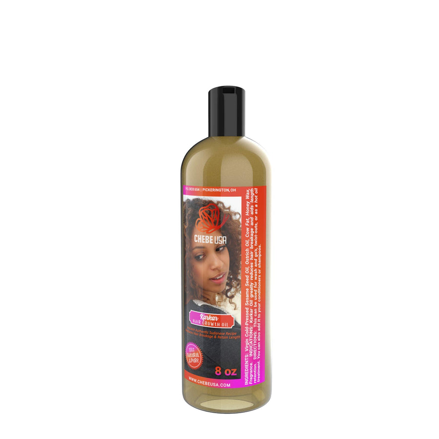 Karkar Oil - Chadian Hair Growth Blend w/Honey (8oz) - All-Natural Intensive Moisturizing Oil Contains Nutrients that Promote Hair Growth
