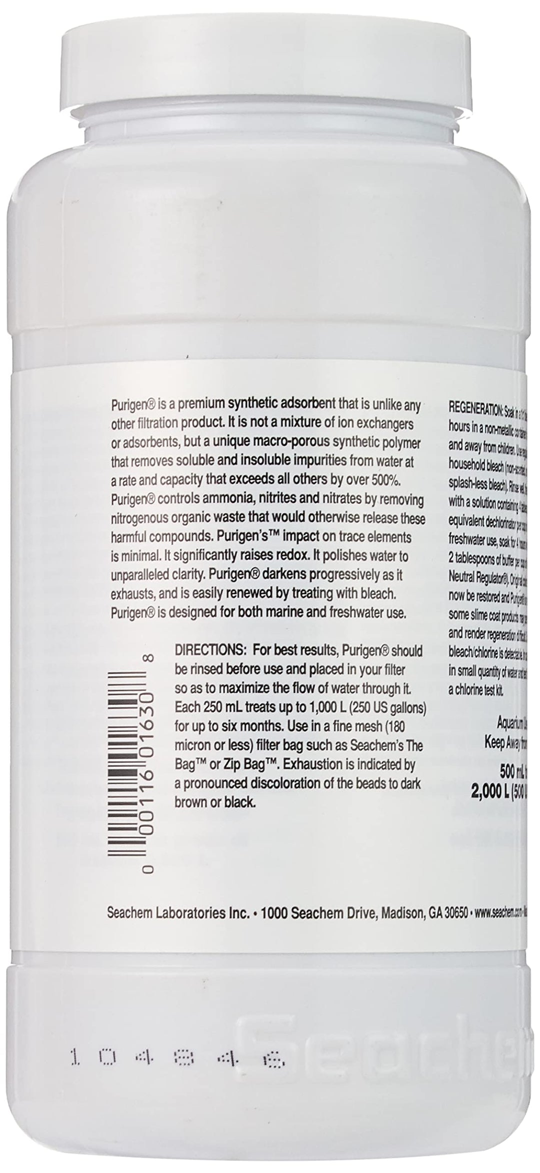 Purigen Organic Filtration Resin - Fresh and Saltwater 500 ml (116016308)