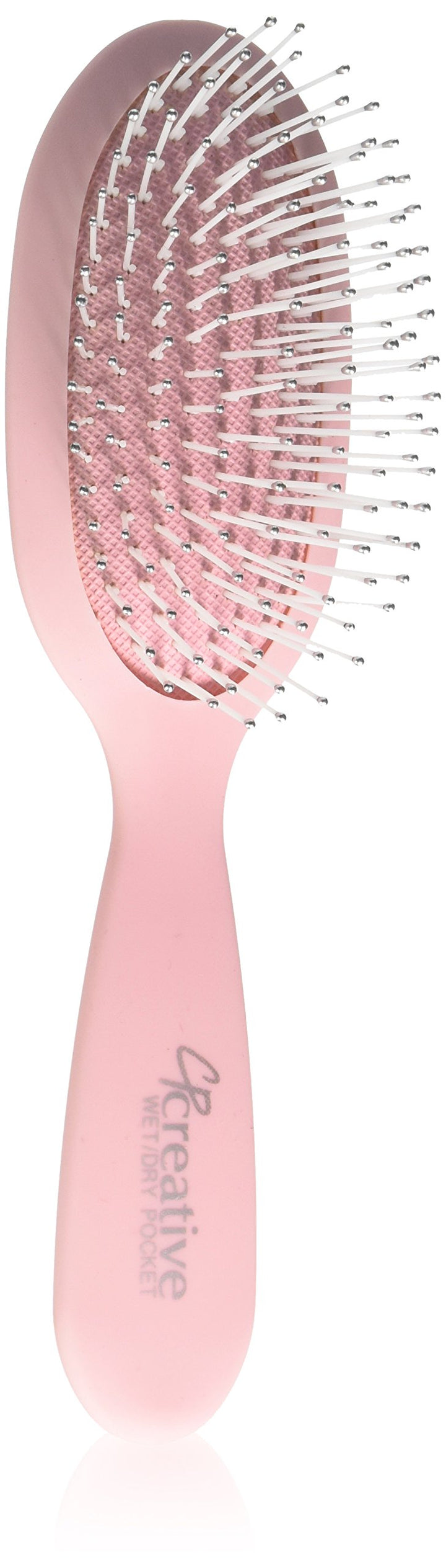 Hair Brushes Wet/Dry Pocket Hair Brush, Pink