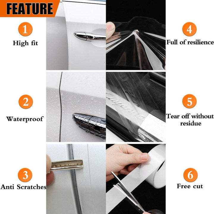 MYFAMIREA Anti-Scratch Anti-Collision Adhesive Strip Ca