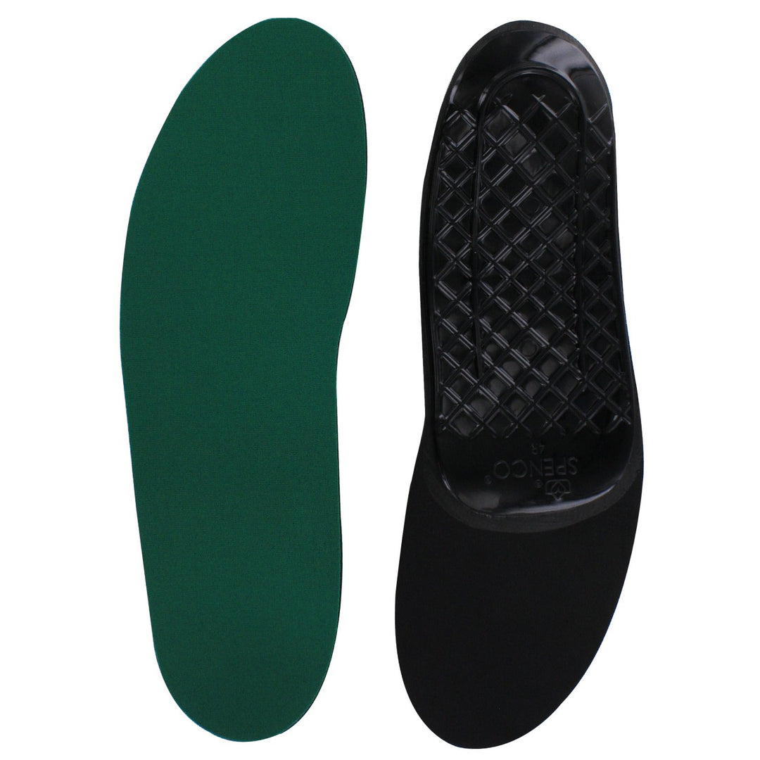 4324000 Adult&#39;s Thinsole Orthotic Arch Supports 3/4 Length Green