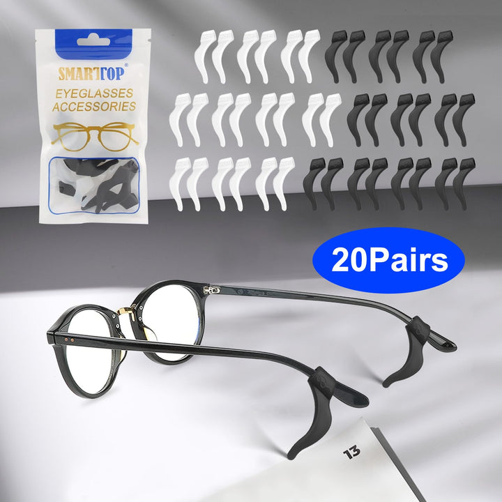 SMARTTOP Eyeglass Ear Grip-20 Pairs eye glasses ear gri