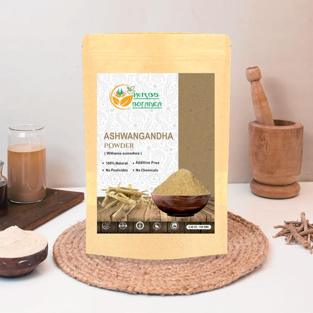 Herbs Botanica Ashwagandha Root Powder Withania Somnife