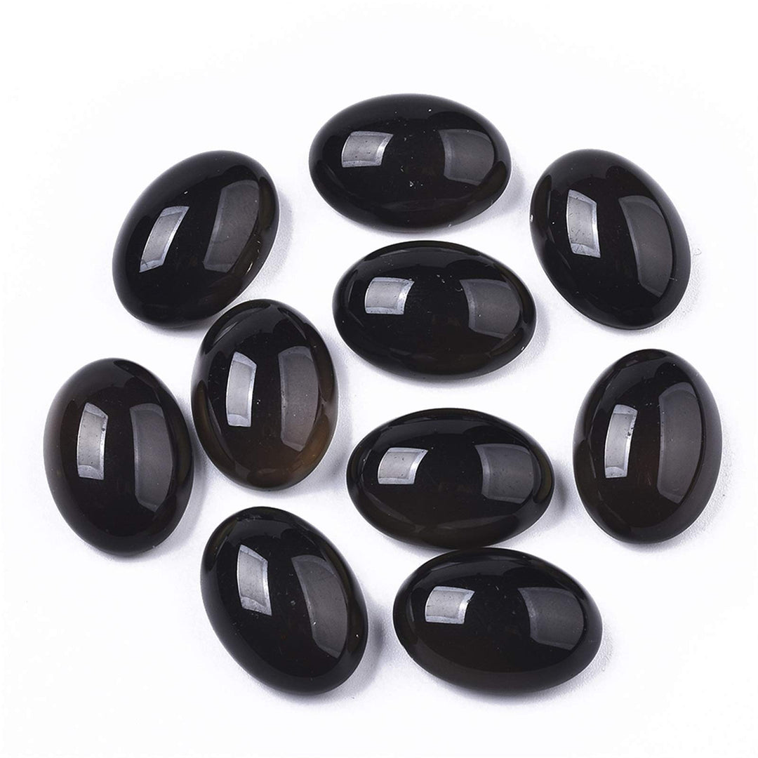 100pcs Oval Crystal Glass Mood Cabochons 21x15mm Temperature Sensing Color Changing Flat Back Cabochon Bead Charms for Pendent Jewelry Craft Making