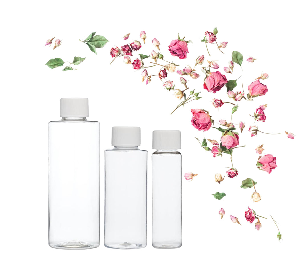 Refillable Bottles (Plastic Screw-Top 3pack 4oz-2oz-1oz)