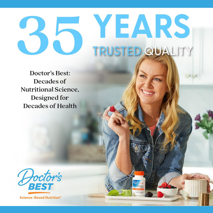 Doctor&#39;s Best L-Tryptophan , Helps Sleep, Healthy Mood &amp; Behavior, Non-GMO, Vegan, Gluten &amp; Soy Free, Veggie Caps, Promotes Normal, Healthy Restful Sleep, 90 Count