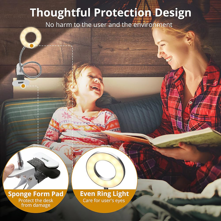 Skymore Clip on Light -3 Color Modes&amp;10 Brightn