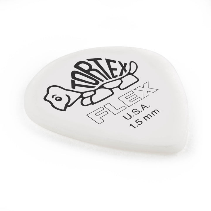 Jim Dunlop Tortex Flex Jazz III XL 1.5mm 12 Pack Guitar Picks (466P1.5)