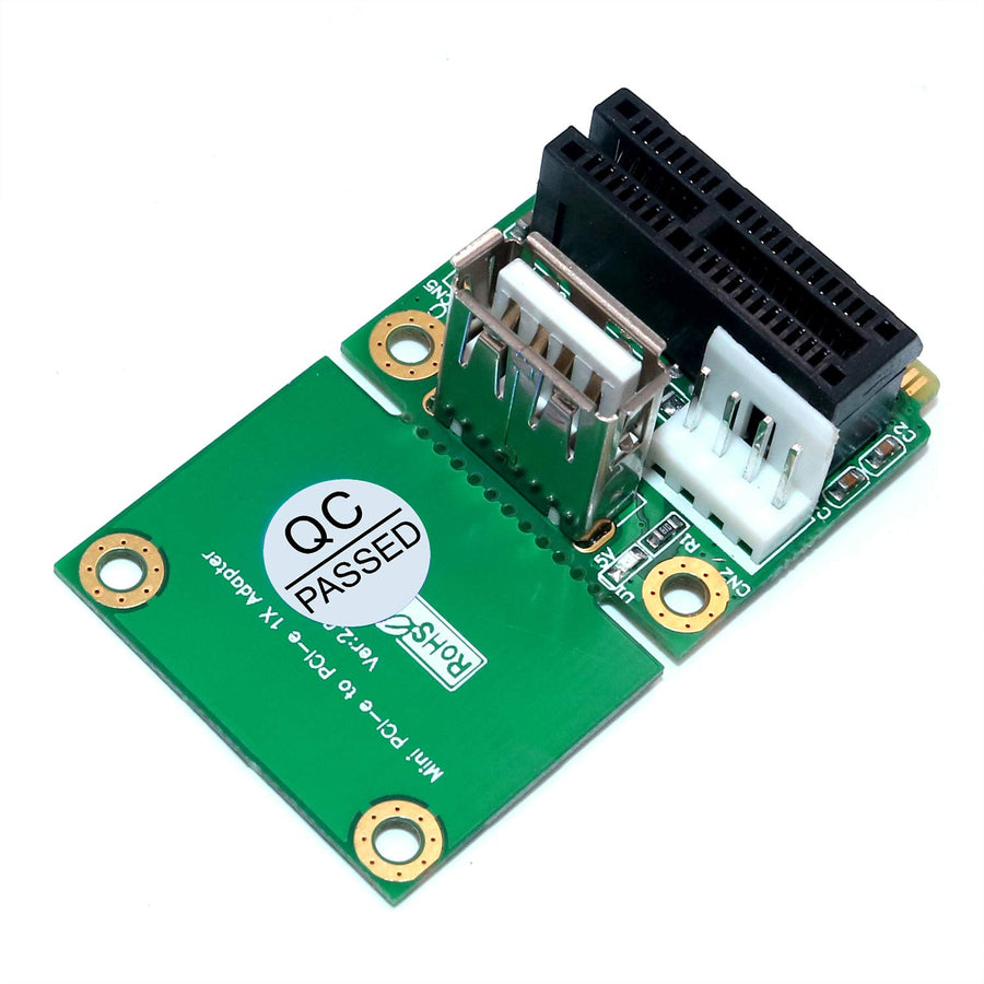PCI-E 1X to Half/Full Mini PCI-E Adapter Pcie Connector