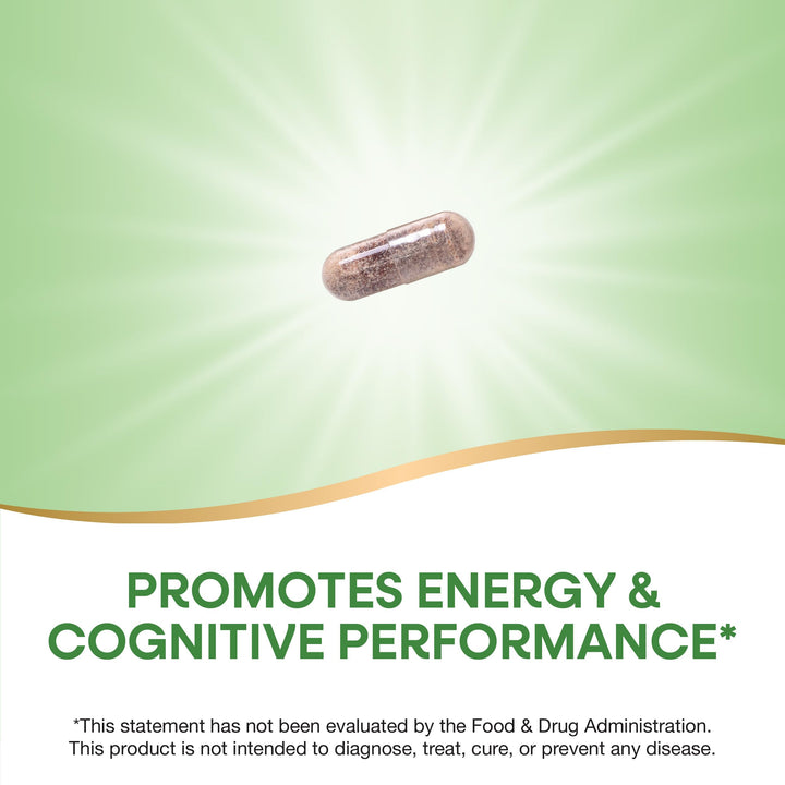 Nature&#39;s Way Rhodiola Premium Extract - 250 mg per serving - Supports Energy &amp; Mental Stamina* - Non-GMO Project Verified - Adaptogenic Herb* - Vegan &amp; Gluten Free - 60 Capsules
